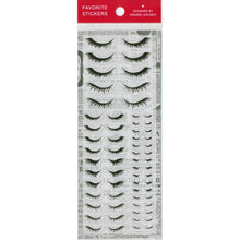画像をギャラリービューアに読み込む, ＃Favorite Stickers -Eyelashes --- Village Vanguard(ヴィレッジヴァンガード) シール アイラッシュ : Favorite Stickers -Eyelashes :4545623818855

