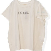 画像をギャラリービューアに読み込む, ＃ﾛｺﾞﾌﾟﾘﾝﾄ ﾄﾞﾛｯﾌﾟｼｮﾙﾀﾞｰ 半袖Tｼｬﾂ レディース 白 英字プリント カジュアル ナチュラル 韓国風 トップス :4547316082994
