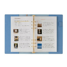 Load image into Gallery viewer, MARKS System Techo Refill A5 (6-hole) Refill Undated Diary A5 Bullet Journal Life Log Notebook Accessories Refill Schedule Planner Timekeeper for Techo :4550045003352
