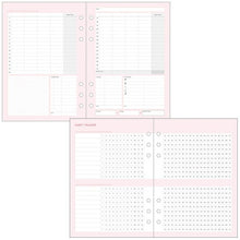 Load image into Gallery viewer, MARKS System Diary Refill A5 (6-hole) Refill Household Account Book Chore Notebook Set A5 Bullet Journal Life Log Notebook Accessory Refill Schedule Planner Diary Timekeeper :4550045003420
