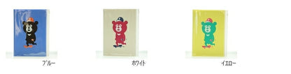 [Discontinued Product, Limited Quantity] MARKS Marks Notebook Cover B6 Wonder Bear Zipper Pocket Spring 2019 Release, Discontinued, Limited Quantity. Use as a notebook cover. Slightly imperfect product. Schedule Book Time Keeper: 4550045004669