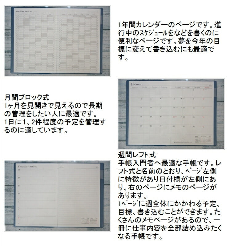 【30%OFF・期間限定】 MARKS ﾏｰｸｽ 2019年4月始まり(2019年3月始まり) 手帳 週間ﾚﾌﾄ式(ﾎﾘｿﾞﾝﾀﾙ) B6 ﾊﾟｽﾃﾙﾌﾞｯｸ 小物 大人かわいい おしゃれ 可愛い ﾘﾌｨﾙ ほぼ 日 干支 edit ｴﾃﾞｨｯﾄ  ｽｹｼﾞｭｰﾙ帳 手帳のﾀｲﾑｷｰﾊﾟｰ :4516085158902