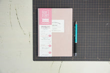 Load image into Gallery viewer, MARKS 2020 April Start (March Start) Planner Weekly Vertical B6 Pattern/Frame Mama's Diary Adult Cute Stylish Character Planner Cover EDIT Schedule Book Planner Timekeeper: 4550045005899

