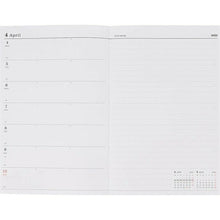 Load image into Gallery viewer, [500 JPY] MARKS Mark's January 2022 Start (December 2021 Start) Planner Weekly Left (Horizontal) B6 Flower Flap Paul &amp; Joe Adult Cute Stylish Cute Character Size Schedule Book Planner Timekeeper :4550045049312
