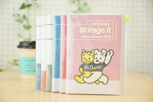Load image into Gallery viewer, [Personalization available] [30% OFF] Planner/Scheduler MARKS 2023 (starts Jan, or Dec 2022) Weekly Left-Handed (Horizontal) B6 Storage.it Osamu Goods Seiji Matsumoto PAUL&amp;JOE - Cute, stylish planner cover: 4550045033106
