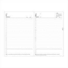 Load image into Gallery viewer, 【メール便送料無料】MARKS ﾏｰｸｽ 2026 1月始まり 手帳 1ﾍﾟｰｼﾞ1日(見開き2日) B6 ｴﾃﾞｨｯﾄ EDiT 1日1ﾍﾟｰｼﾞ 岡村芳樹 大人かわいい おしゃれ かわいい ｱｰﾃｨｽﾄ ｺﾗﾎﾞ  ｽｹｼﾞｭｰﾙ帳 手帳のﾀｲﾑｷｰﾊﾟｰ :4516278405288
