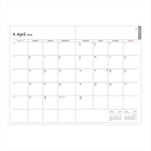 Load image into Gallery viewer, 【メール便送料無料】MARKS ﾏｰｸｽ 2026 1月始まり 手帳 1ﾍﾟｰｼﾞ1日(見開き2日) B6 ｴﾃﾞｨｯﾄ EDiT 1日1ﾍﾟｰｼﾞ 岡村芳樹 大人かわいい おしゃれ かわいい ｱｰﾃｨｽﾄ ｺﾗﾎﾞ  ｽｹｼﾞｭｰﾙ帳 手帳のﾀｲﾑｷｰﾊﾟｰ :4516278405288
