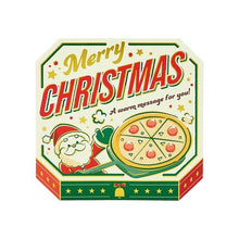 Load image into Gallery viewer, ＃サンリオ ＃ｸﾘｽﾏｽJX12-4(6) サンリオ(SANRIO) クリスマスカード ピザ メッセージカード グリーティングカード JX 12-4 108006 : sanrio Christmas JX12-4(6) :4550337108000
