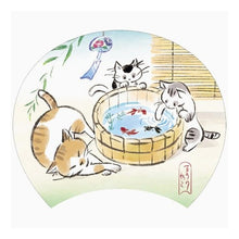 画像をギャラリービューアに読み込む, ＃サンリオ ＃ｼﾖﾁﾕｳJSP24-3(5) サンリオ(SANRIO) メッセージカード サマーカード ネコと金魚うちわ グリーティングカード JSP 24-3 SANRIO 109410 : sanrio Shiochiyu JSP24-3(5) :4550337109410
