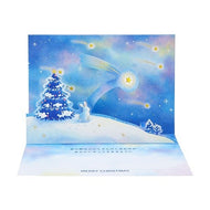＃サンリオ ＃ｸﾘｽﾏｽJX14-3(6) サンリオ(SANRIO) クリスマスカード メッセージカード 流れ星を見るウサギ グリーティングカード 海外輸送可 JX 14-3 SANRIO 522635 : sanrio Christmas JX14-3(6) :4550337522639