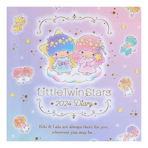 ＃サンリオ ＃買取24年TSB6ｹｲﾀﾞｲｱﾘ-24（3） サンリオ(SANRIO) リトルツインスターズ B6ダイアリー(横罫タイプ) 2024 703907 : sanrio Purchase 24 years TSB6 Key Diary-24 (3) :4550337703908