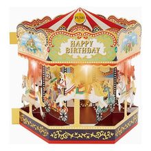 Load image into Gallery viewer, ＃サンリオ ＃ﾒﾛﾃﾞｲJPME30-2(3) --- Sanrio サンリオ(SANRIO) バースデーカード メロディーカード メリーゴーラウンド JPME30-2 P 130 標準 : sanrio Melody JPME30-2(3) :4550337809006

