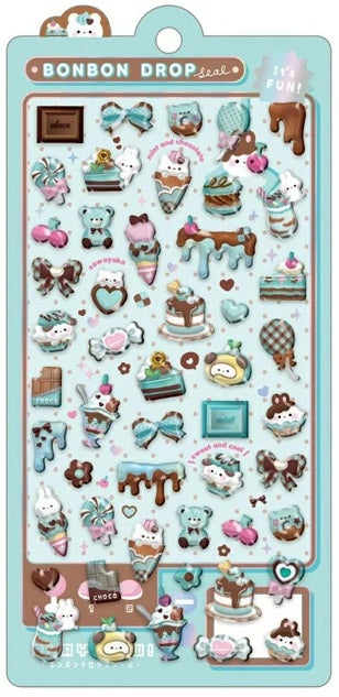 ＃ボンボンドロップシール チョコミン : クーリア : Bonbon Drop Seal Chocomin : 4550391012121
