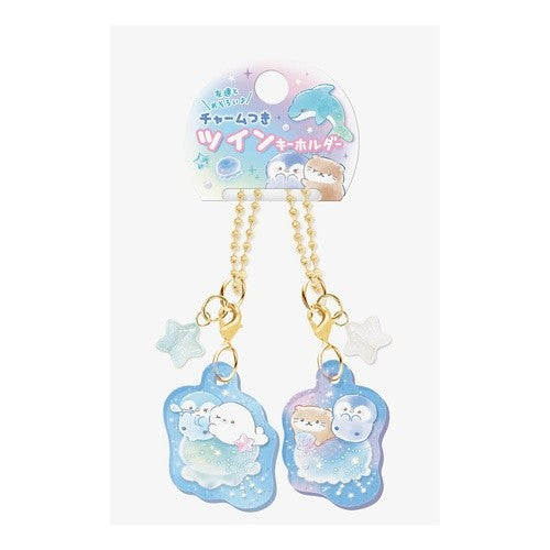 ＃シーグラスSTキーホルダー ミックスB : クーリア : Sea glass ST key holder mix B : 4550391047499