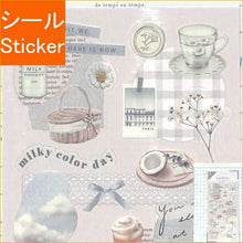 Load image into Gallery viewer, QLIA Coolia Seal, Chill Touch Seal Gray, Seal Book, Lucky Bag, Schedule Decoration Sticker, Diary, Planner, Notebook Timekeeper: 4550391611140
