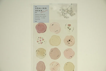 QLIA QLIA Seal / Sealing Deer Seal / Clear Pink Schedule Book Planner Timekeeper :4550391611836