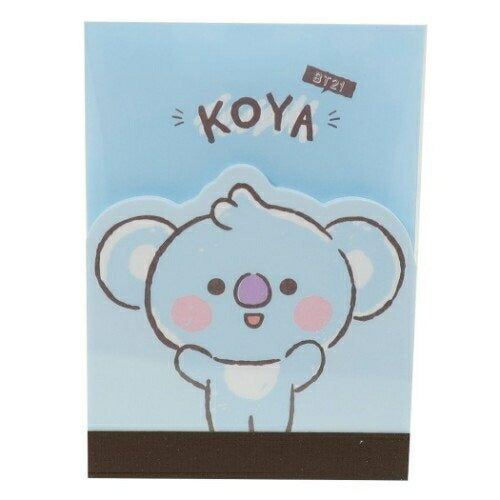 KAMIO JAPAN ｶﾐｵｼﾞｬﾊﾟﾝ ﾉｰﾄ ･ BT21ﾀﾞｲｶｯﾄﾐﾆﾒﾓ KOYA BT21 BTS ｱｲﾄﾞﾙ 韓国 ﾐﾆﾒﾓ  ｽｹｼﾞｭｰﾙ帳 手帳のﾀｲﾑｷｰﾊﾟｰ :4550432017573