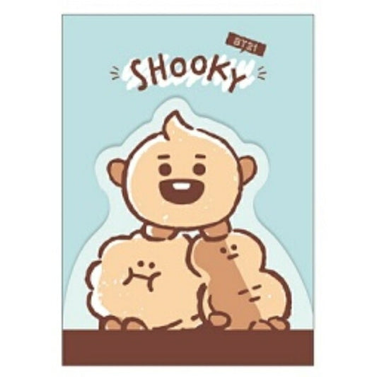 KAMIO JAPAN ｶﾐｵｼﾞｬﾊﾟﾝ ﾉｰﾄ ･ BT21ﾀﾞｲｶｯﾄﾐﾆﾒﾓ SHOOKY BT21 BTS ｱｲﾄﾞﾙ 韓国 ﾐﾆﾒﾓ  ｽｹｼﾞｭｰﾙ帳 手帳のﾀｲﾑｷｰﾊﾟｰ :4550432017597