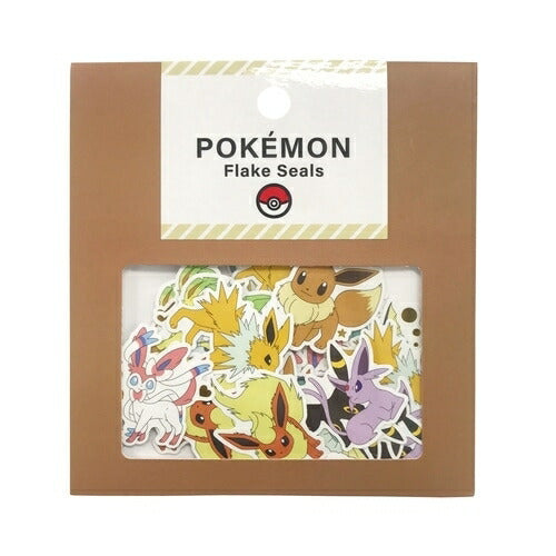 KAMIO JAPAN ｶﾐｵｼﾞｬﾊﾟﾝ ｼｰﾙ ･ ﾎﾟｹﾓﾝ POKEMON FLAKE SEALS ｲｰﾌﾞｲﾌﾚﾝｽﾞ ｼｰﾙ帳 福袋 丸 おしゃれ ｱﾙﾊﾞﾑ ﾃﾞｺﾚｰｼｮﾝ ﾊｰﾄ 大量 ｽﾃｯｶｰ ｽﾏﾎ ごほうび 花 かわいい  ｽｹｼﾞｭｰﾙ帳 手帳のﾀｲﾑｷｰﾊﾟｰ :4550432017887