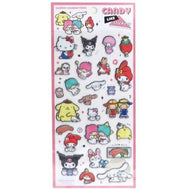 KAMIO JAPAN ｶﾐｵｼﾞｬﾊﾟﾝ ｼｰﾙ ･ ｻﾝﾘｵｷｬﾗｸﾀｰｽﾞ ｷｬﾝﾃﾞｨｰﾗｲｸｽﾃｯｶｰｽﾞ ﾋﾟﾝｸ ｷｬﾗｸﾀｰ ぷっくりｼｰﾙ ｼｰﾙ ﾃﾞｺ  ｽｹｼﾞｭｰﾙ帳 手帳のﾀｲﾑｷｰﾊﾟｰ :4550432029071