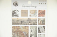 Load image into Gallery viewer, KAMIO JAPAN ｶﾐｵｼﾞｬﾊﾟﾝ ｼｰﾙ ･ FRAMES STORY SEPIA ｾﾋﾟｱ ｼｰﾙ帳 福袋 丸 おしゃれ ｱﾙﾊﾞﾑ ﾃﾞｺﾚｰｼｮﾝ ﾊｰﾄ 大量 ｽﾃｯｶｰ ｽﾏﾎ ごほうび 花 かわいい ｽｹｼﾞｭｰﾙ帳 手帳のﾀｲﾑｷｰﾊﾟｰ :4550432037717
