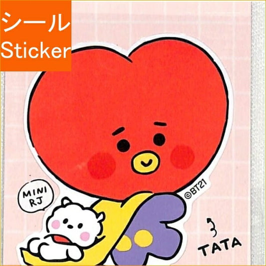 CRUX ｸﾗｯｸｽ ｼｰﾙ ･ BT21 ﾐﾆﾃﾞｺｽﾃｯｶｰ TATA ｼｰﾙ帳 福袋 おしゃれ ｱﾙﾊﾞﾑ ﾃﾞｺﾚｰｼｮﾝ ﾊｰﾄ 大量 ｽﾃｯｶｰ ｽﾏﾎ ごほうび かわいい  ｽｹｼﾞｭｰﾙ帳 手帳のﾀｲﾑｷｰﾊﾟｰ　車　ﾉｰﾄ　LINE　ｽﾀﾝﾌﾟ　耐水　耐光 :4550432043480