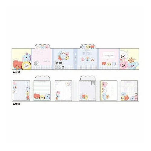 BT21ﾊﾟﾀﾊﾟﾀﾒﾓ/ﾁｪｯｸ