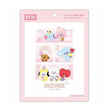 画像をギャラリービューアに読み込む, BT21 フェイスパック/ROOM
