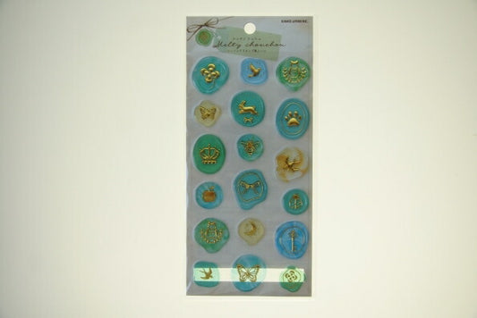 KAMIO JAPAN SEAL PM MELTYCHOUCHOU Green Lucky Mochi Schedule Planner Notebook Timekeeper: 4550432077614