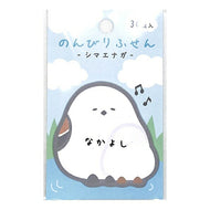 KAMIO JAPAN ｶﾐｵｼﾞｬﾊﾟﾝ 手帳小物 ･ のんびりふせん  ｼﾏｴﾅｶﾞ なかよし 付箋紙 ﾎﾟｽﾄｲｯﾄ ふせん かわいい おしゃれ 吹き出し 小さい ｷｬﾗｸﾀｰ ﾒﾓ帳 ｽｹｼﾞｭｰﾙ帳 手帳のﾀｲﾑｷｰﾊﾟｰ :4550432118515