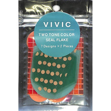 画像をギャラリービューアに読み込む, ＃シールフレーク ＃PMVIVICｼｰﾙﾌﾚｰｸ/ｵﾚﾝｼﾞﾐﾝﾄ VIVIC ツートーンカラーフレークシール／グラフィックポップ柄 --- カミオジャパン(Kamiojapan) VIVIC[フレークシール]シールフレーク/オレンジxミント : seal fla : seal flakes PMVIVIC seal flake :4550432128293
