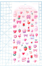 Load image into Gallery viewer, #PMﾊﾟﾌｨｰｱｲｺﾝｼｰﾙ/ﾋﾟﾝｸ PMPUFFYICONシール／いちごピンク --- :4550432134812
