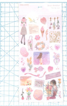 画像をギャラリービューアに読み込む, ＃PMMONATELIERシール/フラワーガーデン : カミオジャパン : PMMONATELIER Seal/Flower Garden : 4550432135284
