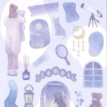 画像をギャラリービューアに読み込む, ＃PMMONATELIERｼｰﾙ/夜空 PMMONATELIERシール／夜空 --- : PMMONATELIER seal/night sky :4550432135291
