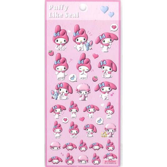 ＃サンリオ ＃PMｻﾝﾘｵPUFFY LIKE SEAL/ﾏｲﾒﾛﾃﾞｨ カミオジャパン(Kamiojapan) マイメロディ[シールシート]パフィーライクシールサンリオ : sanrio PM Sanrio PUFFY LIKE SEAL/My Melody :4550432151239