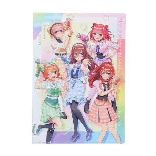 ＃五等分の花嫁A4ｼﾝｸﾞﾙｸﾘｱﾌｧｲﾙ/集合 カミオジャパン :4550432154513