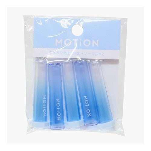 ＃Ｔ－ＭＯＴＩＯＮ転がり防止鉛筆キャップ／ブルー カミオジャパン :4550432155770