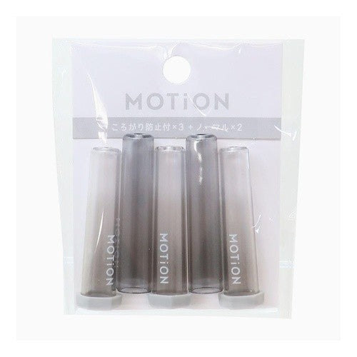 ＃Ｔ－ＭＯＴＩＯＮ転がり防止鉛筆キャップ／グレー カミオジャパン :4550432155800