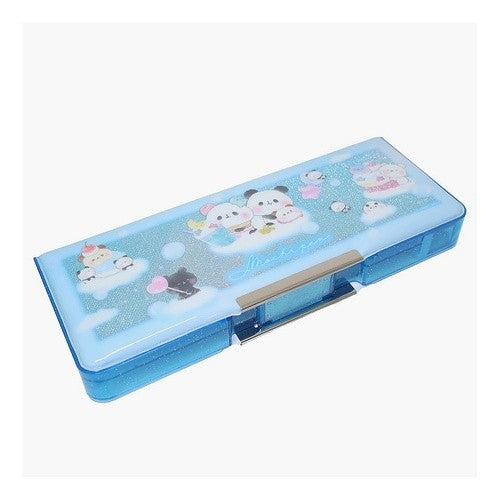＃新学期ｺﾝﾊﾟｸﾄ両面ﾍﾟﾝｹｰｽ/もちぱん カミオジャパン :4550432156326