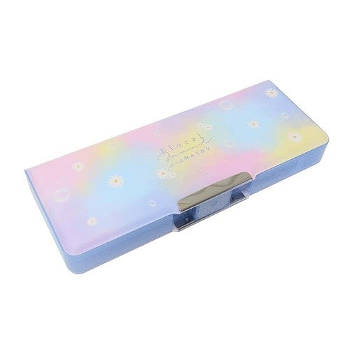 ＃新学期ｺﾝﾊﾟｸﾄ両面ﾍﾟﾝｹｰｽ/FLORAL MO カミオジャパン :4550432156371