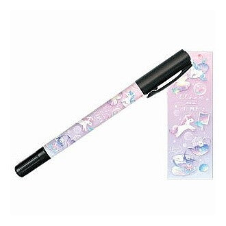 ＃新学期ﾏｲﾈｰﾑ名前ﾍﾟﾝ/CLEAR TEA TIM （株）カミオジャパン --- カミオジャパン CLEAR TEA TIME マイネーム名前ペン なまえぺん マジック ネームペン マーカー 新学期 157248 : New semester my name : New semester my name pen/CLEAR :4550432157248