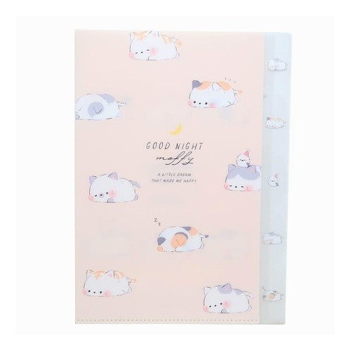 ＃T-すやすやﾓﾌｨｰﾀﾞｲｶｯﾄ5INﾌｧｲﾙ/ねこ カミオジャパン :4550432163300