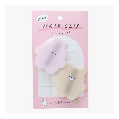 ＃ﾏｯﾄﾍｱｸﾘｯﾌﾟ/うさ&くま カミオジャパン :4550432166684