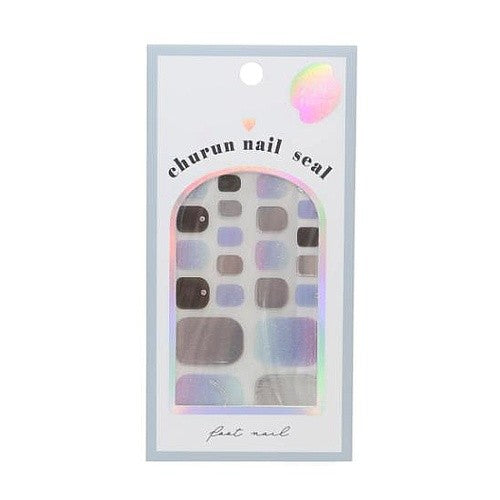 ＃ﾌｯﾄﾈｲﾙｼｰﾙ/ﾌﾞﾙｰｸﾞﾗﾃﾞｰｼｮﾝ?ｼﾙﾊﾞｰ --- : Foot nail seal/blue grade silver :4550432203297
