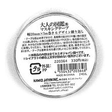 画像をギャラリービューアに読み込む, ＃大人の図鑑 ＃大人の図鑑 ﾐﾆﾁｭｱﾏｽｷﾝｸﾞﾃｰﾌﾟ 食物 カミオジャパン :4550432203648
