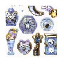画像をギャラリービューアに読み込む, ＃PM ECRINHEUREU X SEAL ﾄｩｲﾝｸﾙ ぷっくりシール 星空 クマ かわいい 推し活 グリッター カミオジャパン :4550432206380
