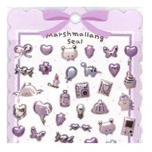 画像をギャラリービューアに読み込む, ＃PMMARSHMALLANG ｼｰﾙ ぶどうましゅま ぷっくり パープル ラベンダー ゆめかわ レトロ カメラ キュート デコレーション カミオジャパン :4550432237629
