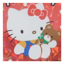 Load image into Gallery viewer, PM ｻﾝﾘｵ ｺﾚｷﾗｽﾃｯｶｰ ﾊﾛｰｷﾃｨ4 キラキラ くま ぬいぐるみ 赤 ホログラム デコレーション 文房具 手帳用 プレゼント用 女の子向け カミオジャパン(Kamiojapan) :4550432240452
