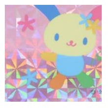画像をギャラリービューアに読み込む, ＃PM ｻﾝﾘｵ ｺﾚｷﾗｽﾃｯｶｰ ｳｻﾊﾅ ホログラム ピンク背景 カラフル うさぎ キャラクター お花柄 デコレーション 可愛い 手帳 ノート スクラップブック プレゼント用 カミオジャパン :4550432240513
