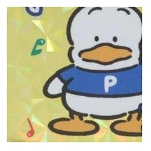 画像をギャラリービューアに読み込む, ＃PM ｻﾝﾘｵ ｺﾚｷﾗｽﾃｯｶｰ あひるのﾍﾟｯｸﾙ キラキラ ホログラム 音符 黄色 青いシャツ デコレーション 文房具 手帳用 プレゼント用 かわいい キャラクターグッズ カミオジャパン :4550432240629
